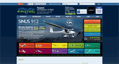 Desktop Screenshot of pipistrel.si